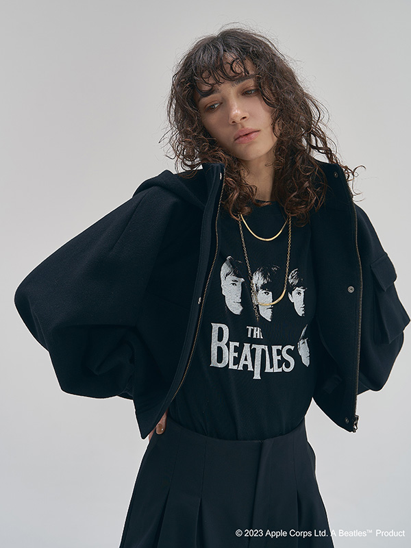 【THE BEATLES × MECRE】THE BEATLES Print Tee